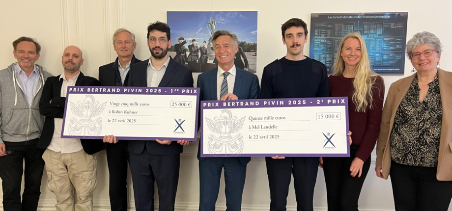 Robin Kuhner , lauréat du prix Bertrand Pivin 2025