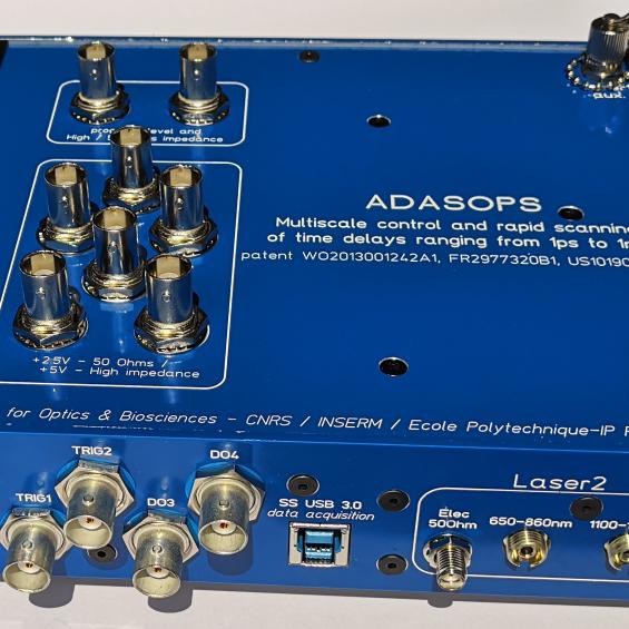 Multi-scale femto-millisecond transient absorption spectroscopy platform.