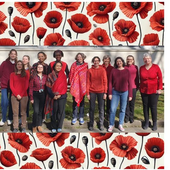 Opération Coquelicots au LOB #coquelicots #IWD2025